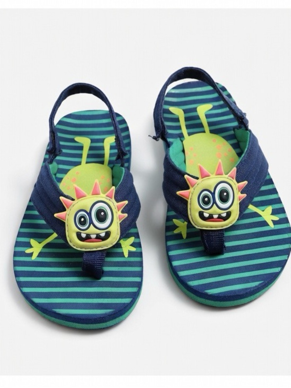 🟢3/$15 CAT & JACK Monster Sandals/Flip Flops